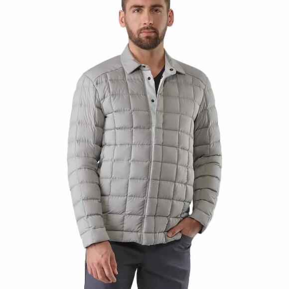 Arc'teryx Other - Arc'teryx Men's Rico Shacket Grey 750 Down Snap Front Shirt Jacket | Large